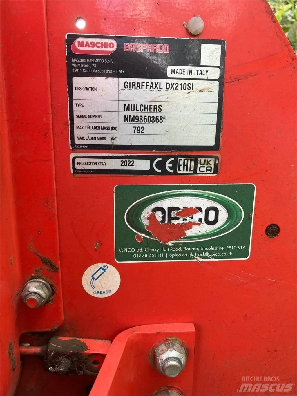 Maschio GIRAFFA XL Kaszák