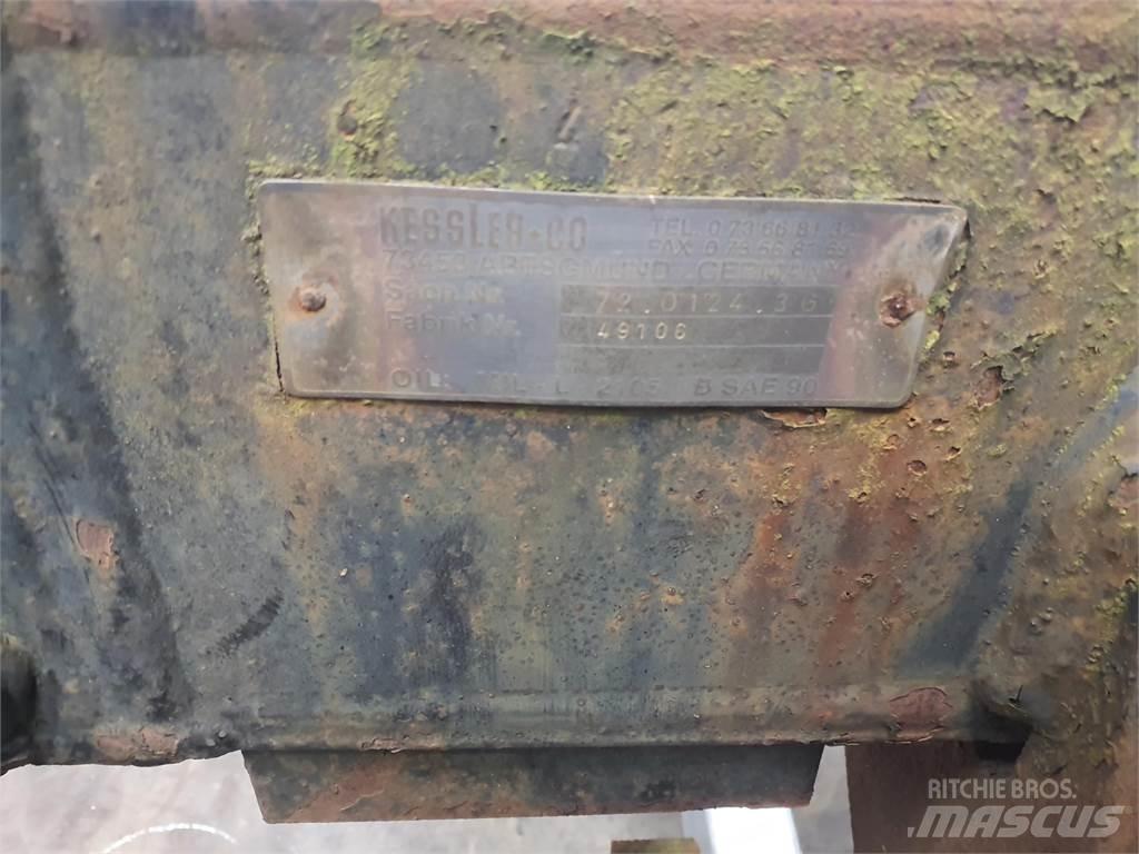 Faun ATF 60-4 axle 3 Tengelyek