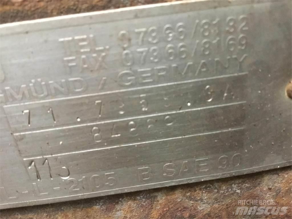 Faun RTF 45 axle 2 Tengelyek