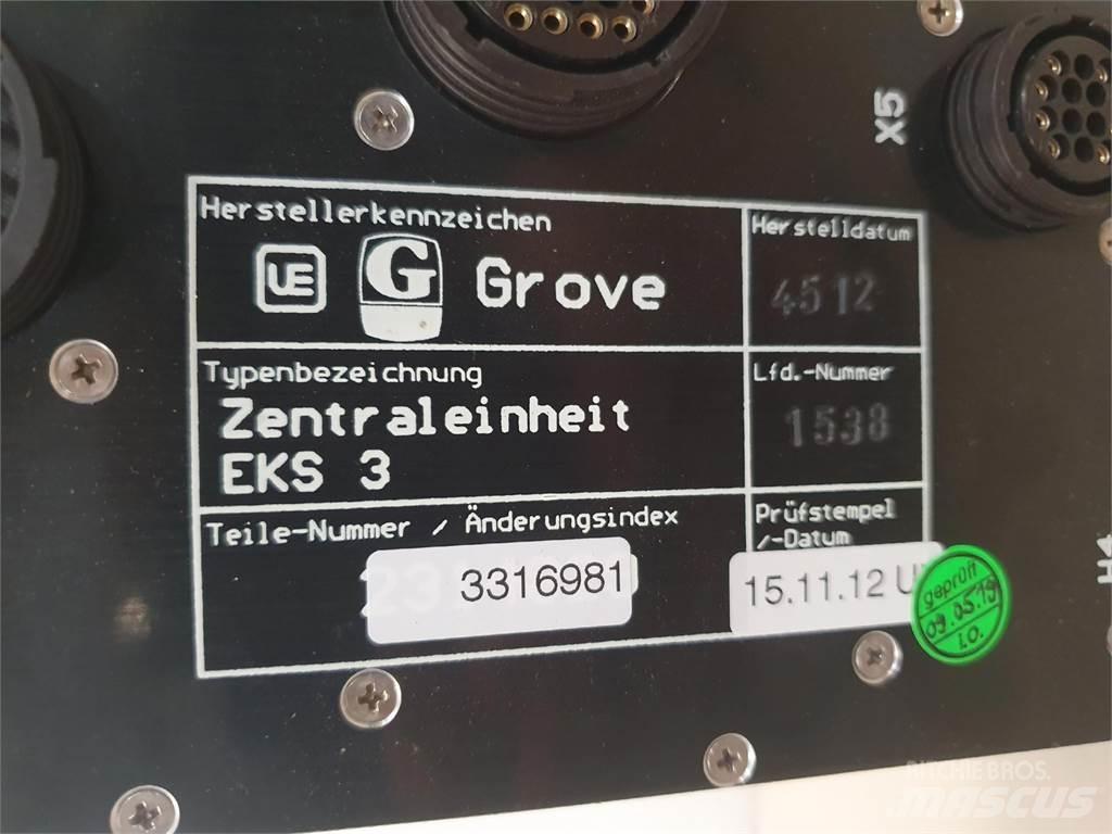 Grove EKS 3 LMB Daru tertozékok és felszerelések