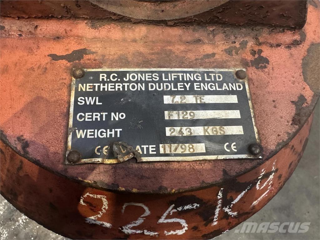  Hookball 7.2 ton Daru tertozékok és felszerelések