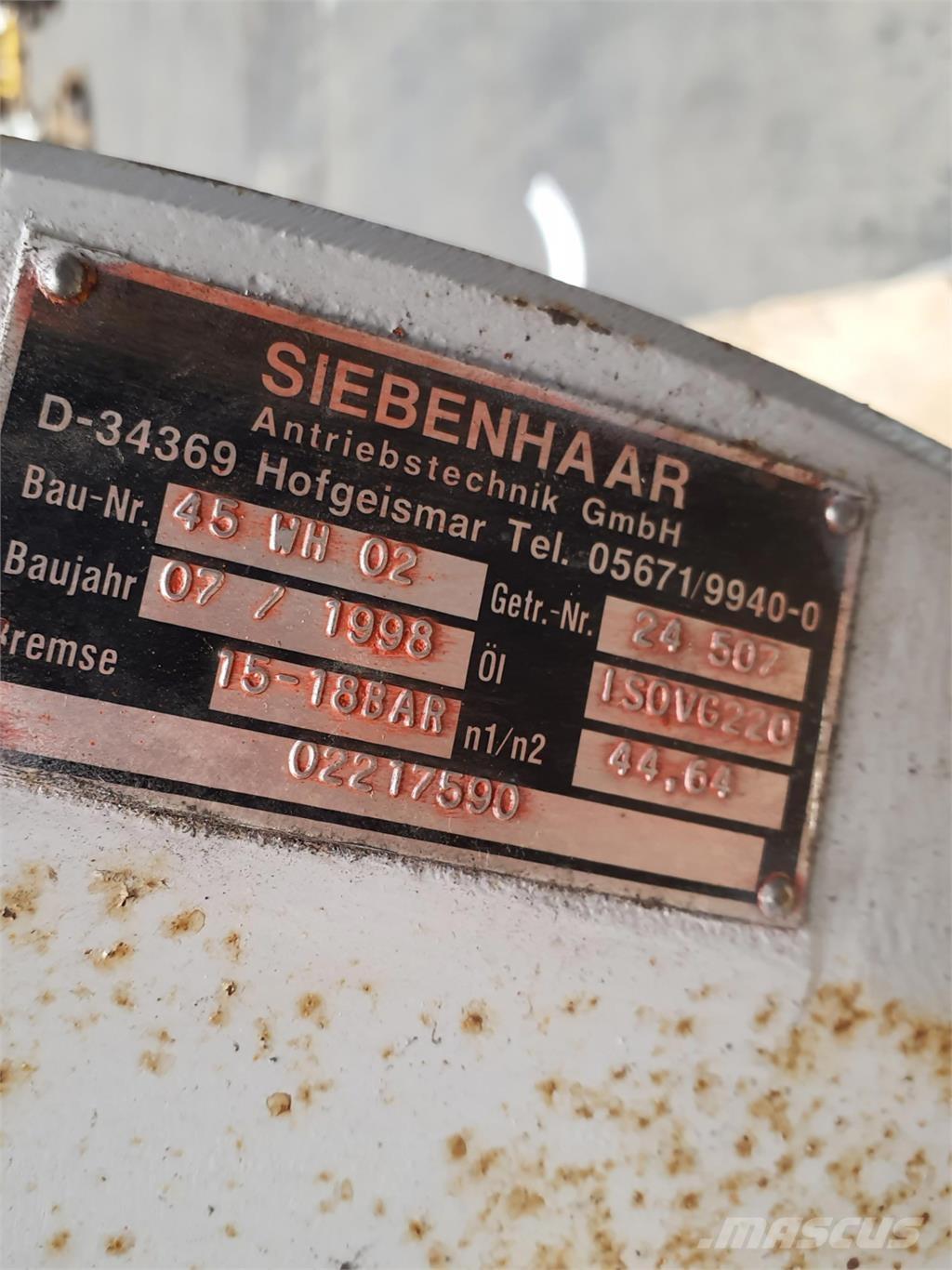 Krupp KMK 4060 winch Daru tertozékok és felszerelések