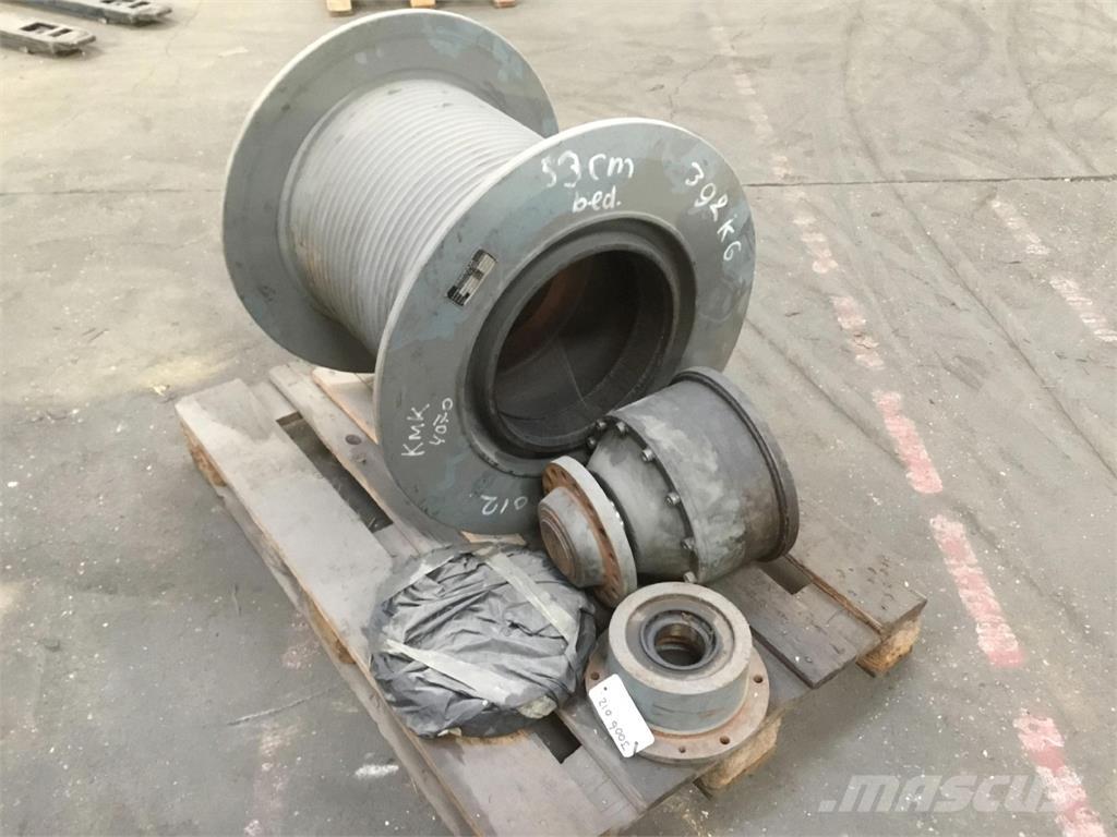 Krupp KMK 4070 winch Daru tertozékok és felszerelések