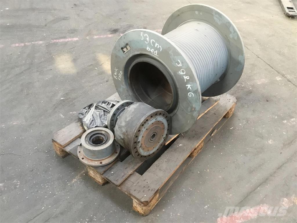 Krupp KMK 4070 winch Daru tertozékok és felszerelések
