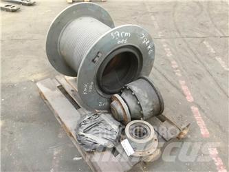 Krupp KMK 4070 winch Daru tertozékok és felszerelések