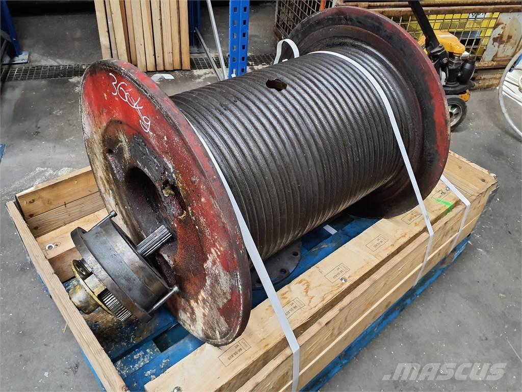 Krupp KMK 4070 winch Daru tertozékok és felszerelések