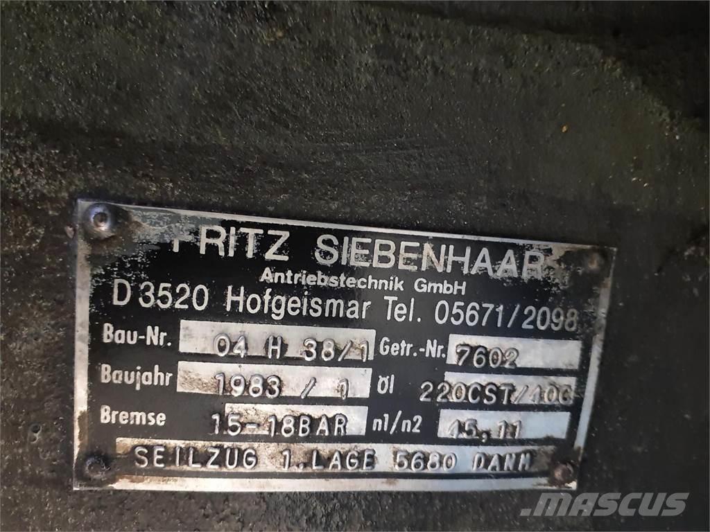 Krupp KMK 4070 winch Daru tertozékok és felszerelések