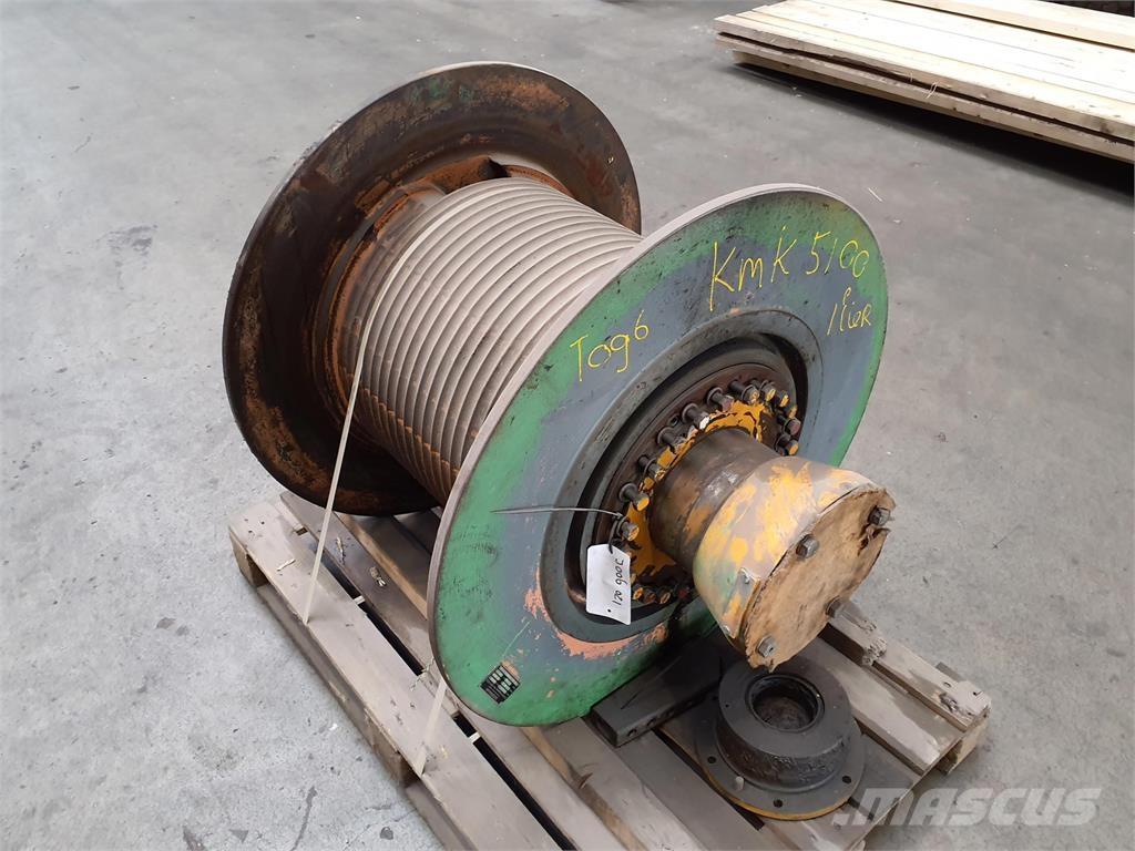 Krupp KMK 5100 winch Daru tertozékok és felszerelések