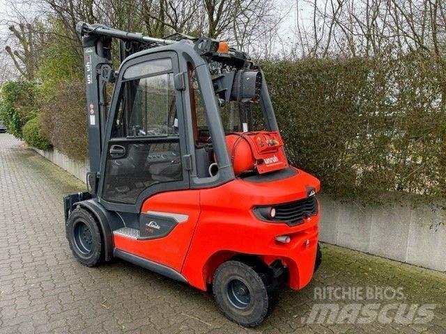 Linde H35T Gázüzemű targoncák
