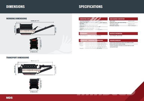 MDS M300 Osztályozó berendezések