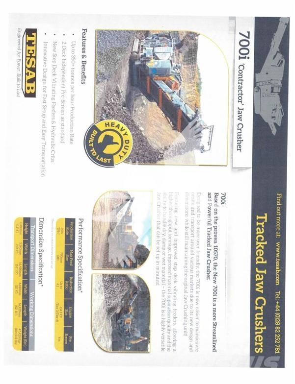 Tesab 700i Törőgépek