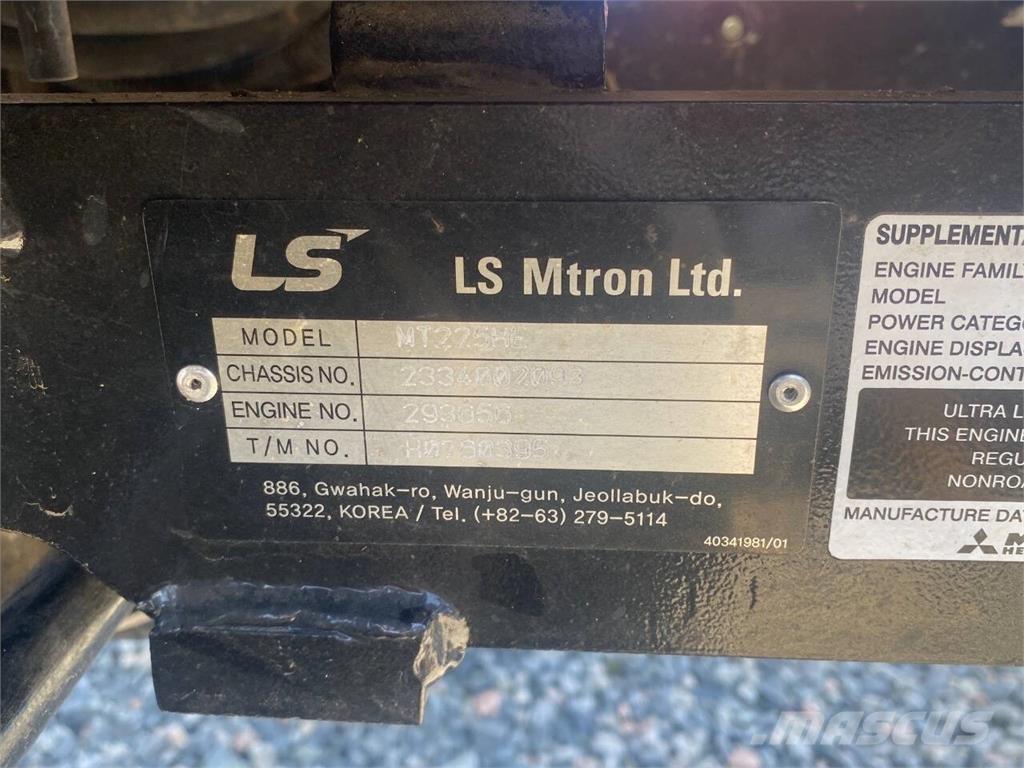 LS MT225E Építőipar - Egyebek