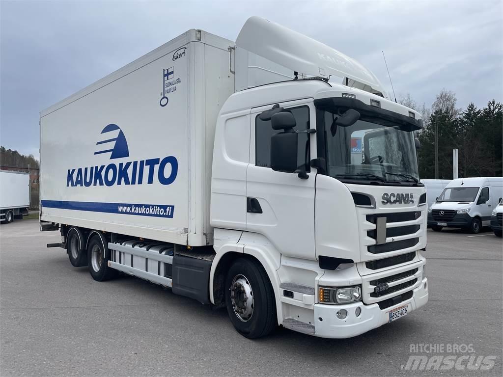 Scania R520 Dobozos teherautók