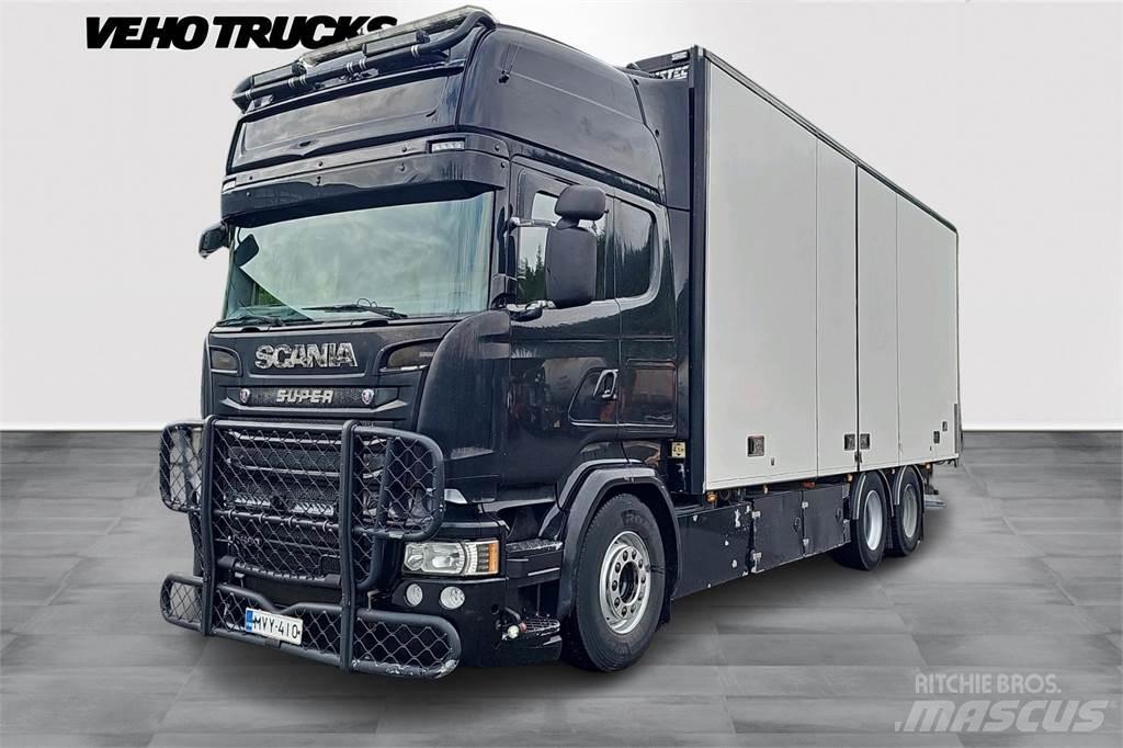 Scania R580 Dobozos teherautók