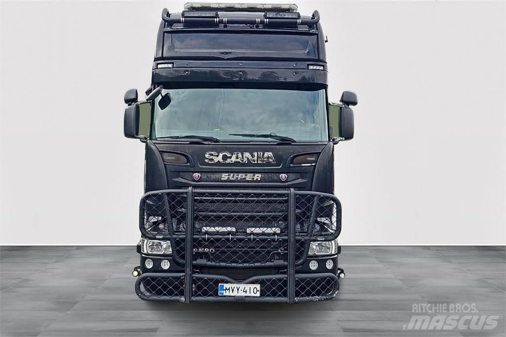 Scania R580 Dobozos teherautók