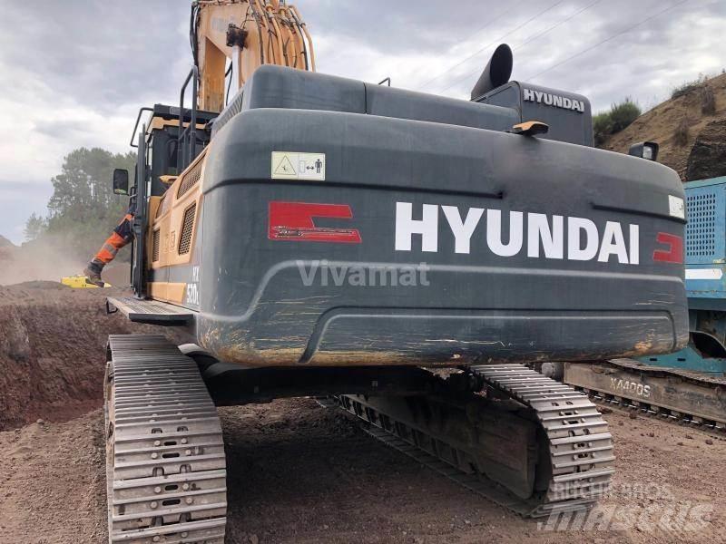 Hyundai HX520L Lánctalpas kotrók