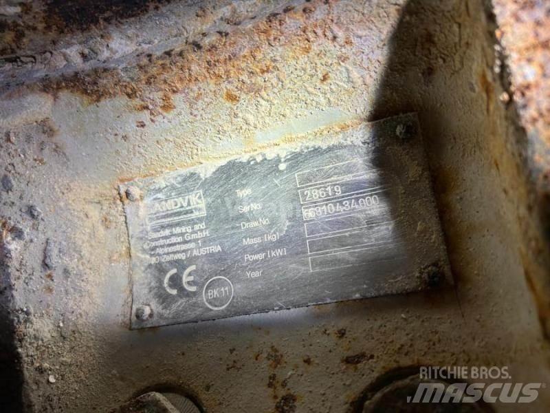 Sandvik MA720 Egyéb alkatrészek