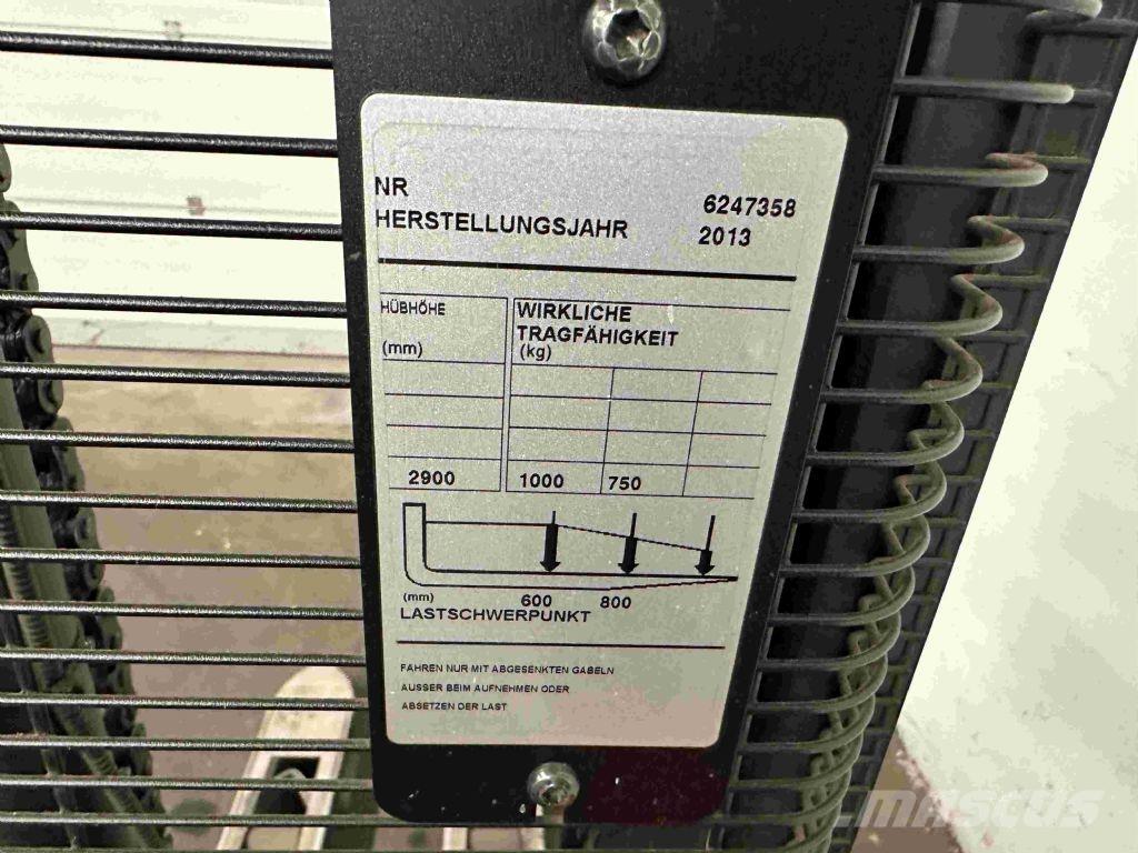 BT SWE 100 Gyalogkíséretű targonca