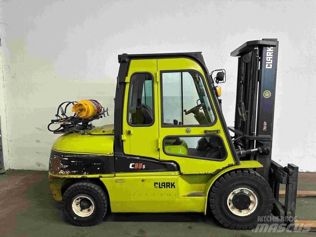 Clark C55SL Gázüzemű targoncák