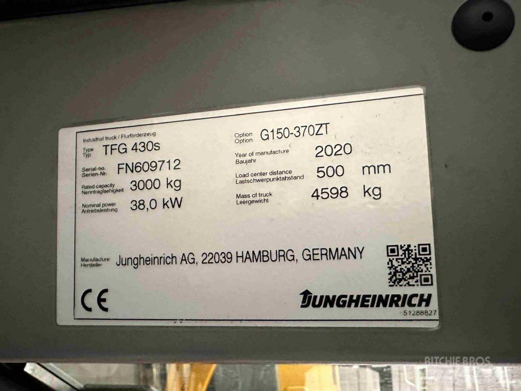 Jungheinrich TFG 430s Gázüzemű targoncák