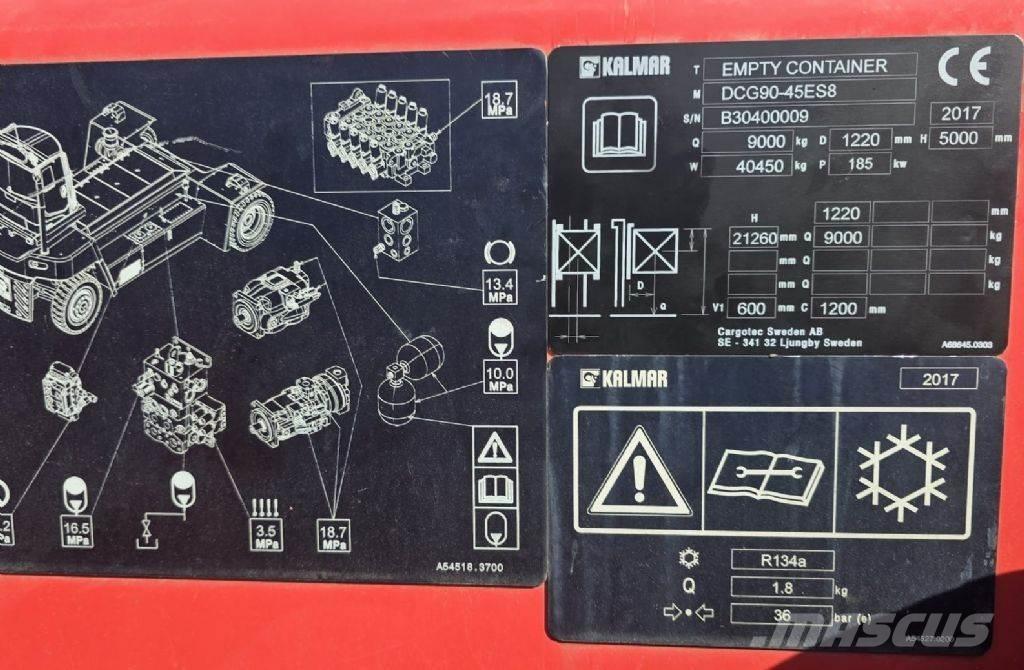 Kalmar DCG90-45ES8 Konténerszállítók