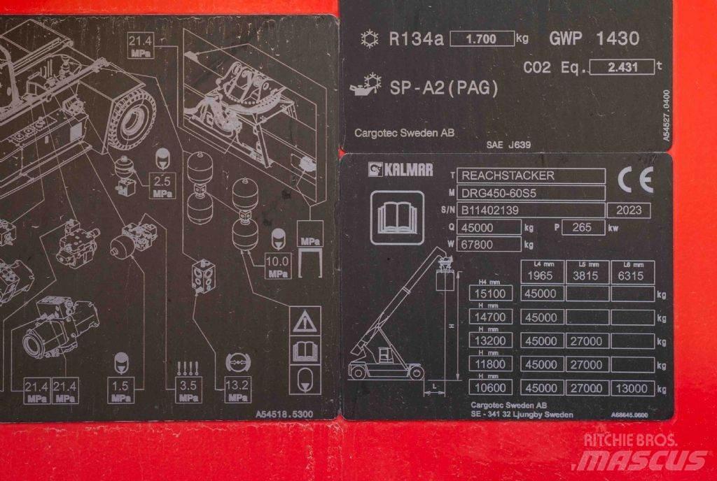 Kalmar DRG450-60S5 Konténer rakodó