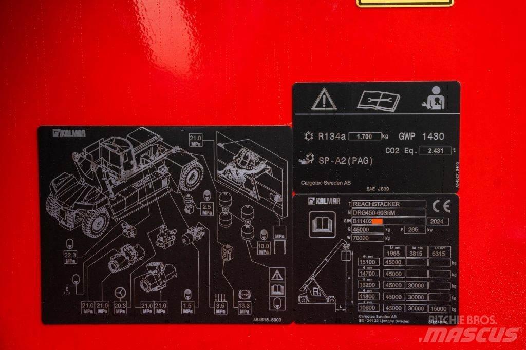 Kalmar DRG450-60S5M Konténer rakodó