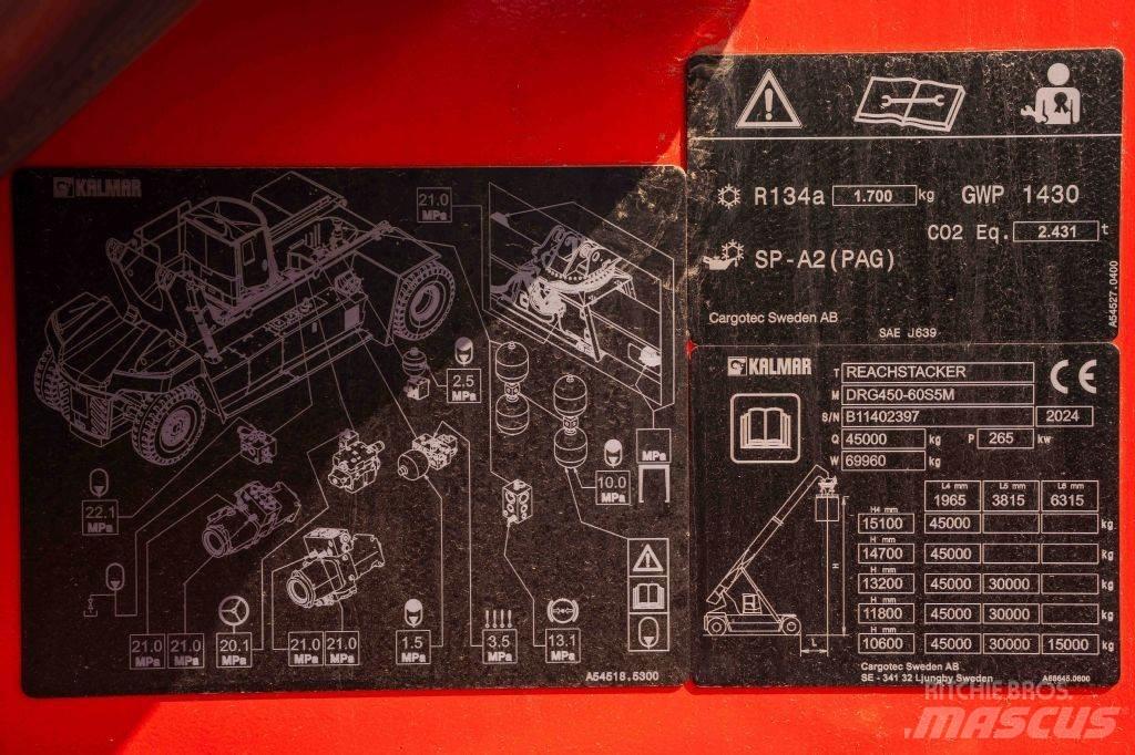 Kalmar DRG450-60S5M Konténer rakodó