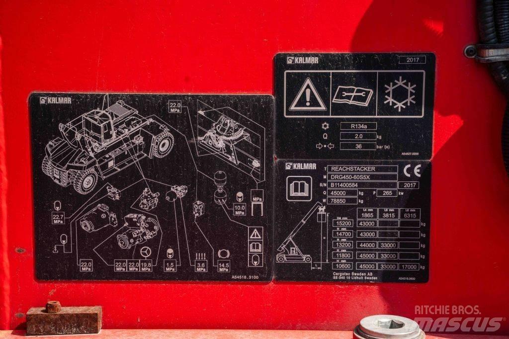 Kalmar DRG450-60S5X Konténer rakodó