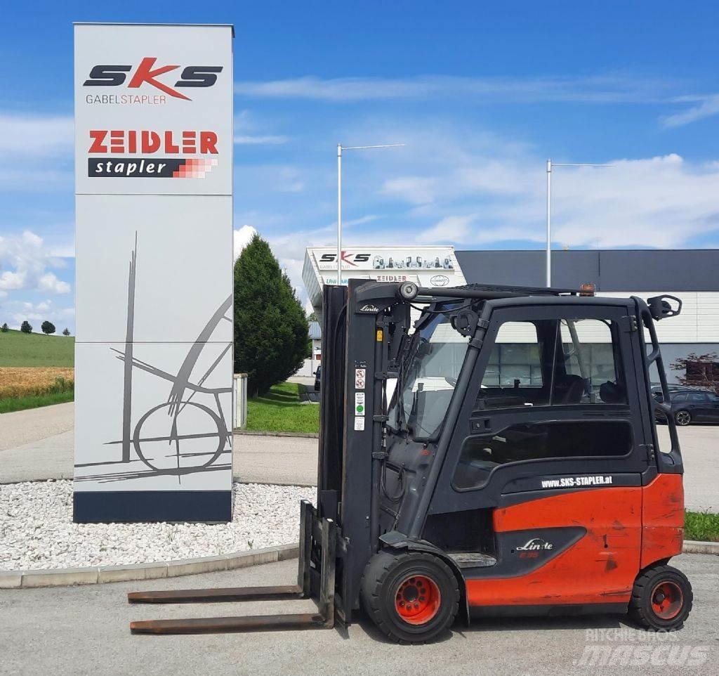 Linde E35HL-01 Elektromos targoncák