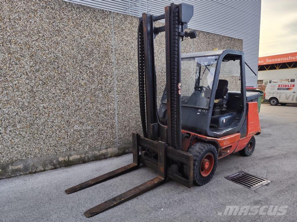 Linde E40P Elektromos targoncák