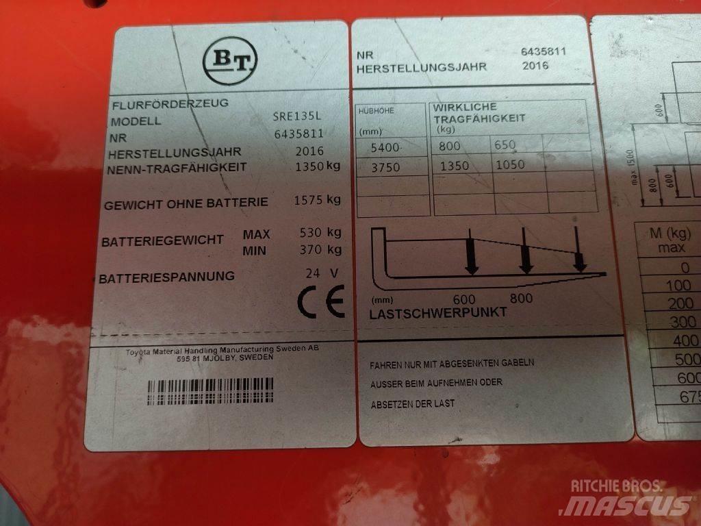 BT SRE 135L Elektromos targoncák