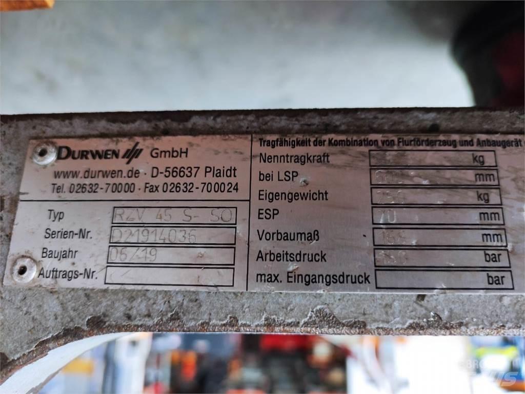 Durwen RZV45S-S0 Anyagmozgatás - Egyebek