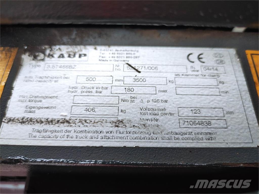 Kaup 3.5T 466B Z Anyagmozgatás - Egyebek