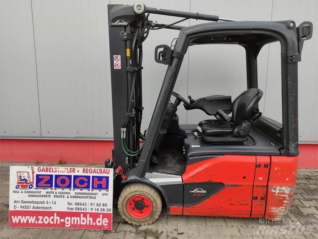 Linde E16-02-386-EVO Elektromos targoncák