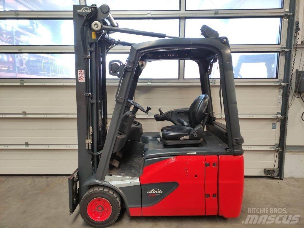 Linde E16-02-386-EVO Elektromos targoncák