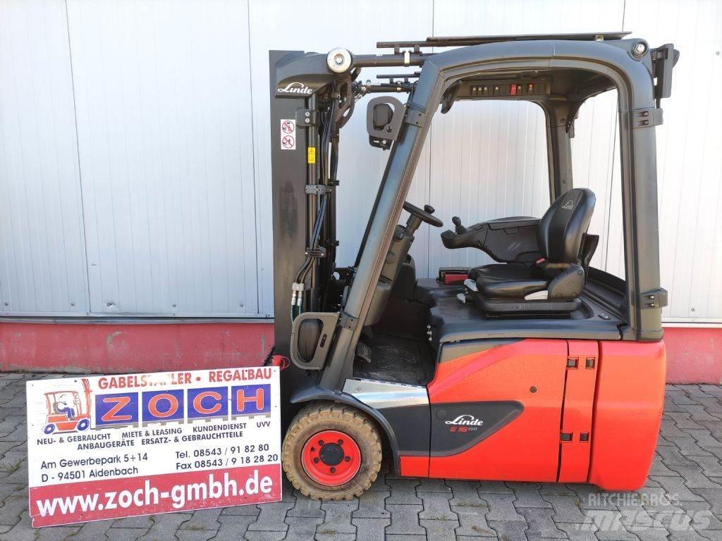Linde E16C-02-386 EVO Elektromos targoncák