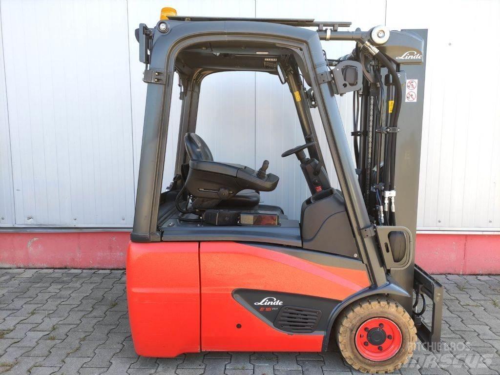 Linde E16C-02-386 EVO Elektromos targoncák