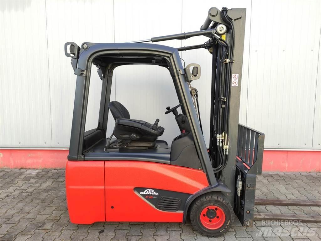 Linde E18-02-386 (LACK NEU) Elektromos targoncák