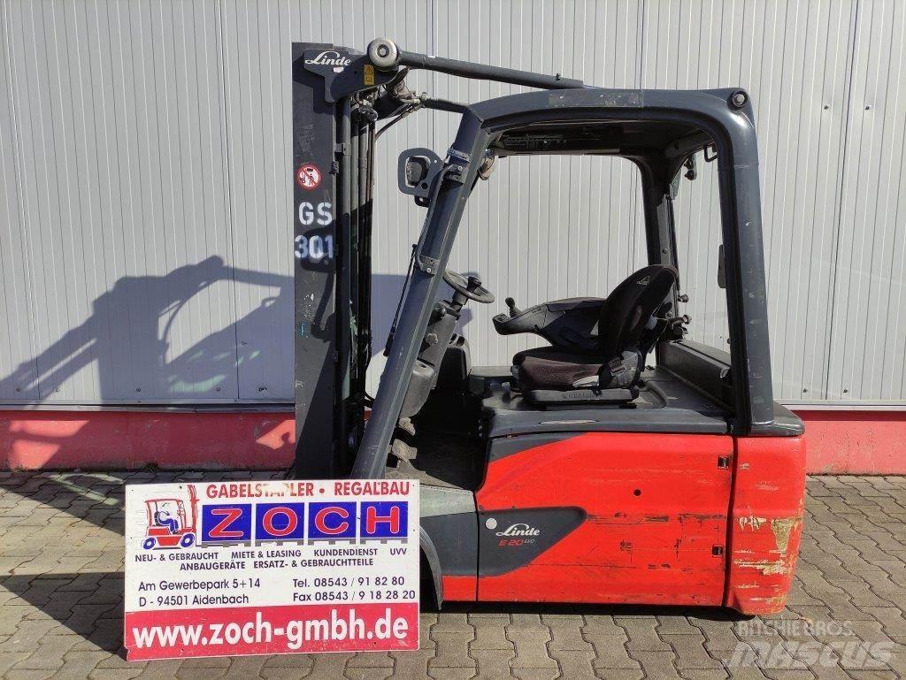 Linde E20L-02-386 Elektromos targoncák
