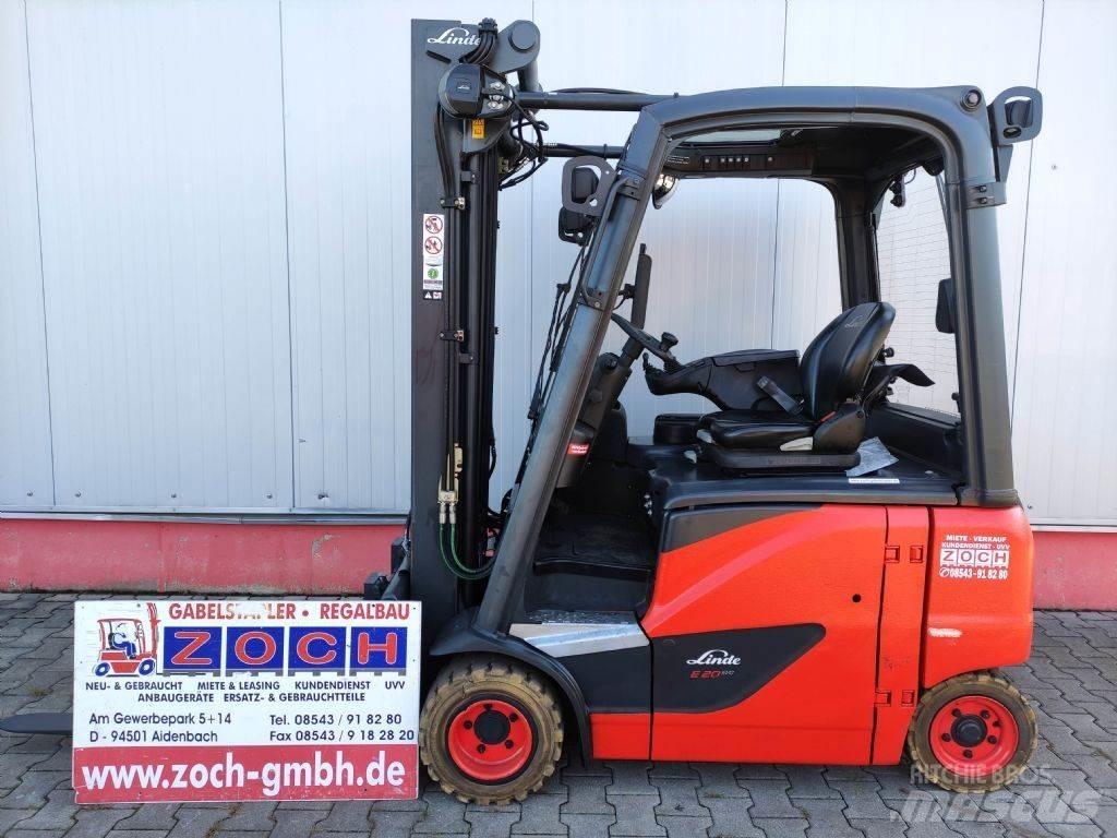 Linde E20P-02-386 EVO Elektromos targoncák