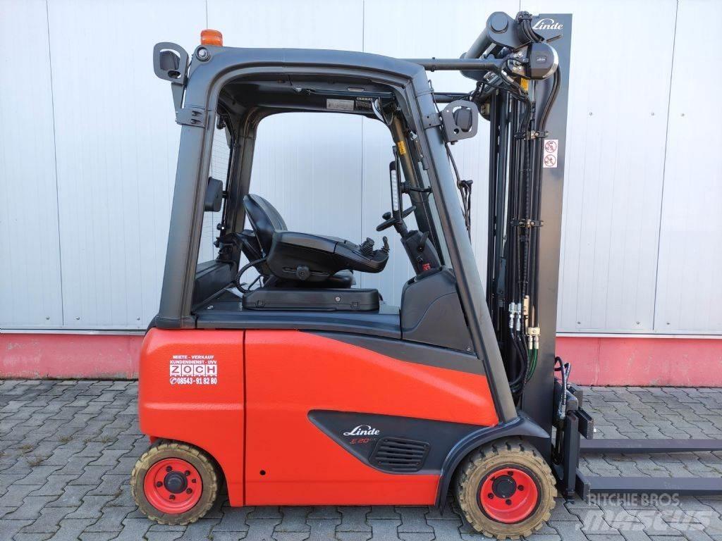 Linde E20P-02-386 EVO Elektromos targoncák
