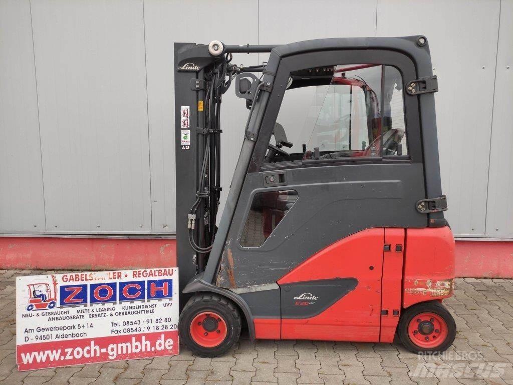 Linde E20PH-02-386 EVO Elektromos targoncák