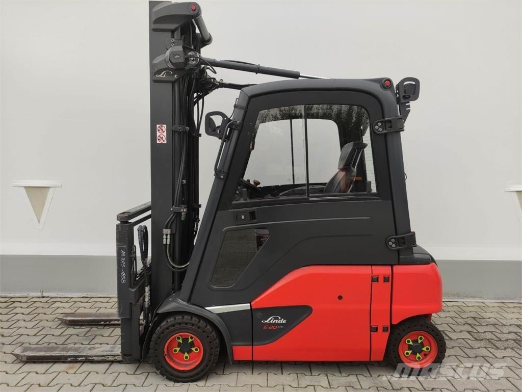 Linde E20PL-02-386 Elektromos targoncák