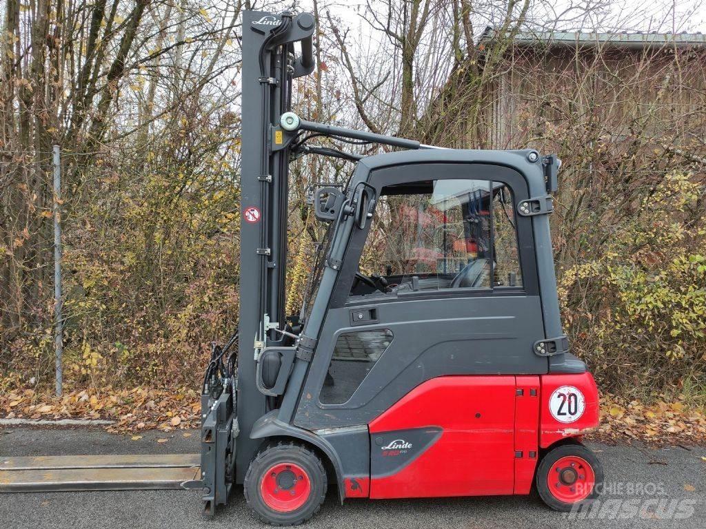 Linde E20PL-02-386 EVO Elektromos targoncák
