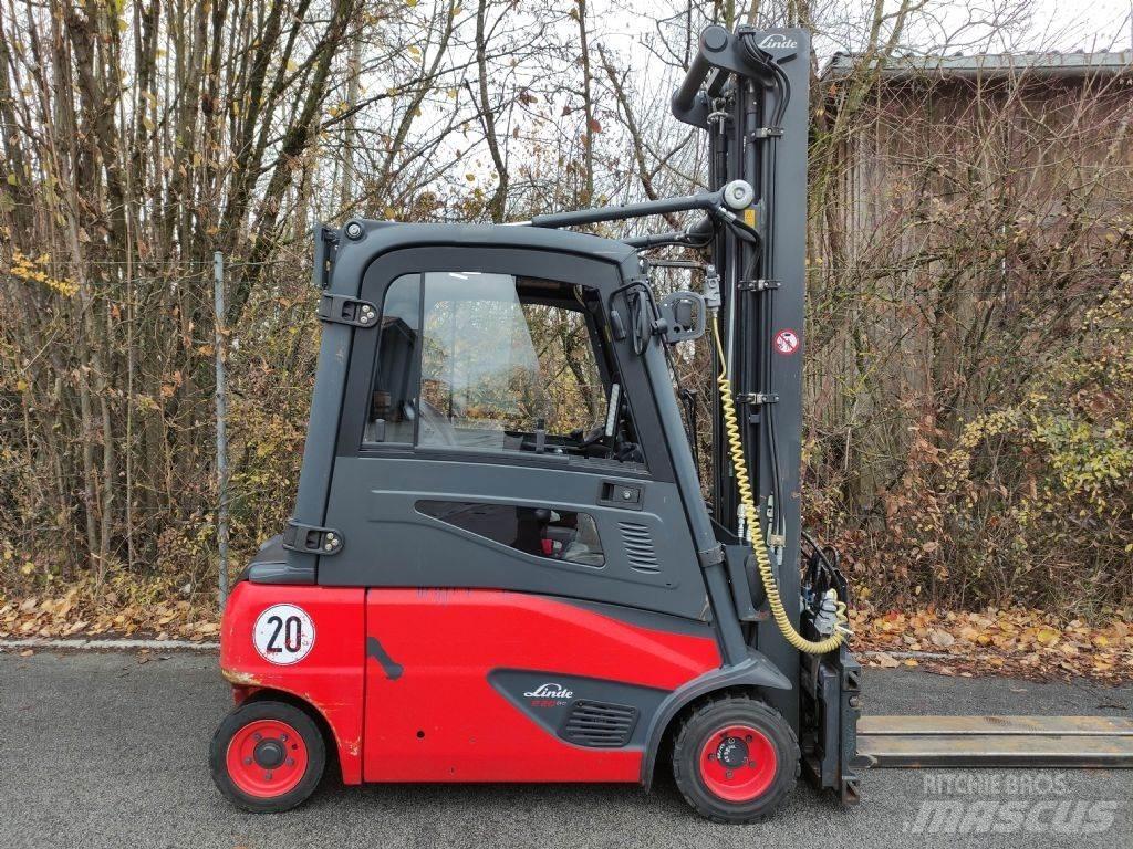 Linde E20PL-02-386 EVO Elektromos targoncák