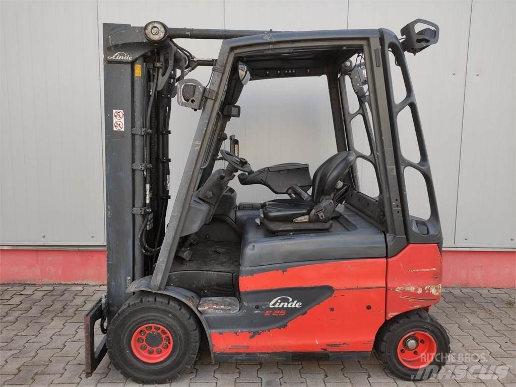 Linde E25-01-387 Elektromos targoncák