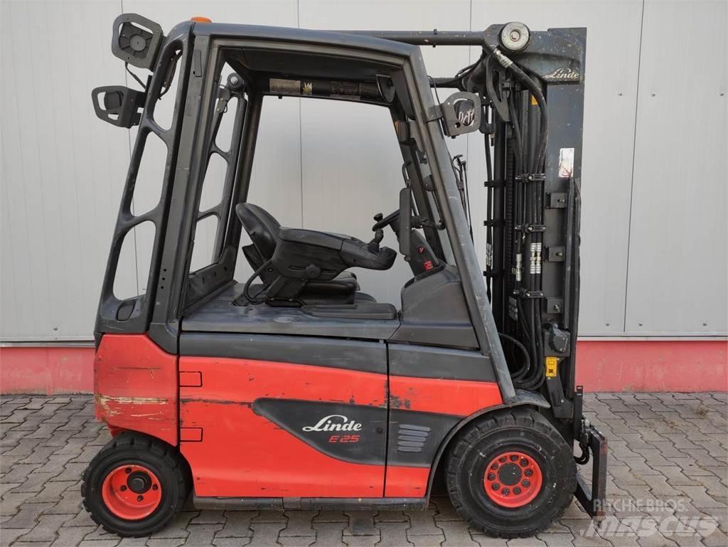Linde E25-01-387 Elektromos targoncák