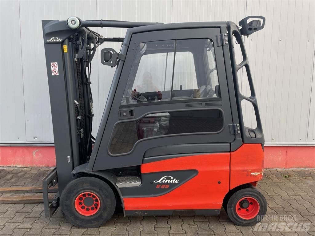 Linde E25-01-387 Elektromos targoncák