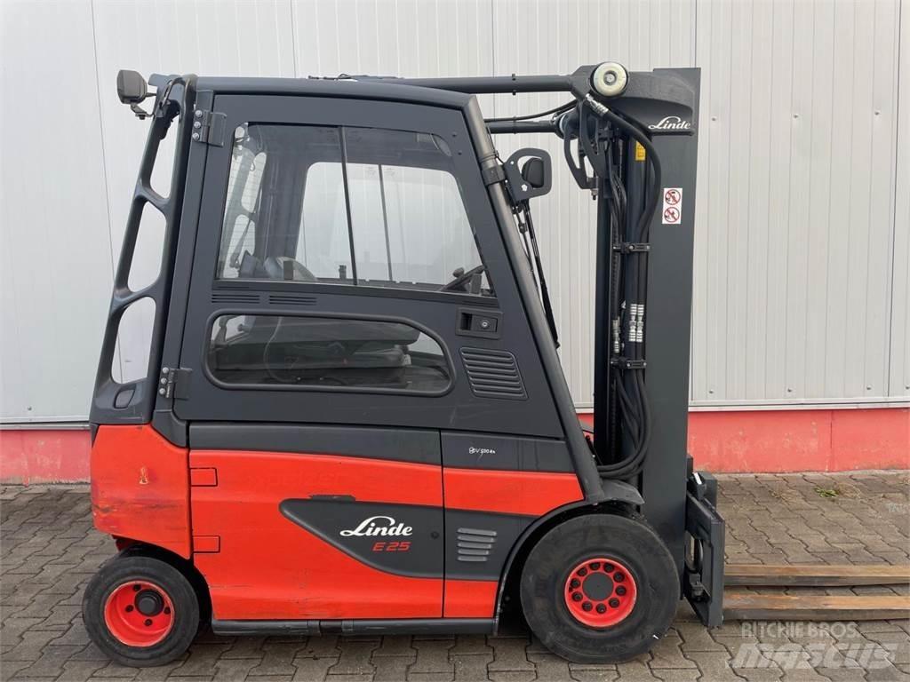 Linde E25-01-387 Elektromos targoncák